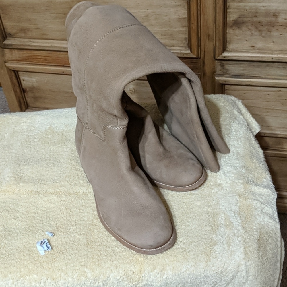 Lucky brand over the knee boot